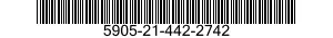 5905-21-442-2742 RESISTOR,ADJUSTABLE 5905214422742 214422742