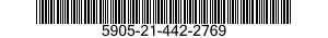 5905-21-442-2769 RESISTOR,FIXED,WIRE WOUND,INDUCTIVE 5905214422769 214422769