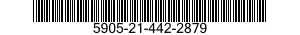 5905-21-442-2879 RESISTOR,FIXED,WIRE WOUND,INDUCTIVE 5905214422879 214422879