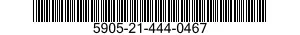 5905-21-444-0467 RESISTOR,VARIABLE,NONWIRE WOUND,NONPRECISION 5905214440467 214440467
