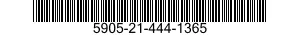 5905-21-444-1365 RESISTOR,VARIABLE,NONWIRE WOUND,NONPRECISION 5905214441365 214441365