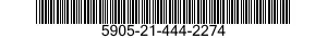 5905-21-444-2274 RESISTOR,VARIABLE,WIRE WOUND,NONPRECISION 5905214442274 214442274
