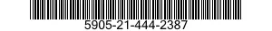 5905-21-444-2387 RESISTOR,VARIABLE,WIRE WOUND,NONPRECISION 5905214442387 214442387