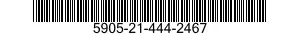 5905-21-444-2467 RESISTOR,VARIABLE,WIRE WOUND,NONPRECISION 5905214442467 214442467