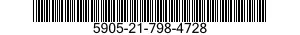 5905-21-798-4728 RESISTOR,FIXED,WIRE WOUND,INDUCTIVE 5905217984728 217984728