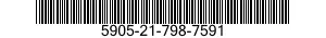 5905-21-798-7591 RESISTOR,VARIABLE,NONWIRE WOUND,NONPRECISION 5905217987591 217987591