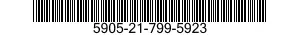 5905-21-799-5923 RESISTOR,FIXED,WIRE WOUND,INDUCTIVE 5905217995923 217995923