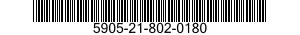 5905-21-802-0180 RESISTOR,VARIABLE,NONWIRE WOUND,NONPRECISION 5905218020180 218020180