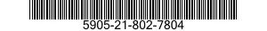 5905-21-802-7804 RESISTOR,FIXED,COMPOSITION 5905218027804 218027804