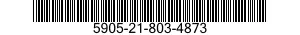 5905-21-803-4873 RESISTOR,FIXED,COMPOSITION 5905218034873 218034873