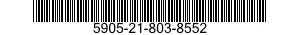 5905-21-803-8552 RESISTOR,FIXED,COMPOSITION 5905218038552 218038552