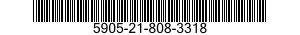 5905-21-808-3318 RESISTOR,VARIABLE,NONWIRE WOUND,NONPRECISION 5905218083318 218083318