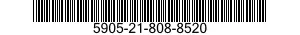 5905-21-808-8520 RESISTOR,FIXED,COMPOSITION 5905218088520 218088520