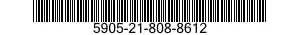 5905-21-808-8612 RESISTOR,FIXED,COMPOSITION 5905218088612 218088612