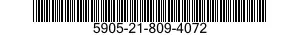 5905-21-809-4072 RESISTOR,VARIABLE,NONWIRE WOUND,NONPRECISION 5905218094072 218094072