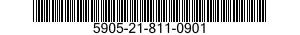 5905-21-811-0901 RESISTOR,VARIABLE,WIRE WOUND,NONPRECISION 5905218110901 218110901