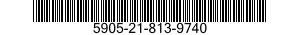 5905-21-813-9740 RESISTOR,FIXED,COMPOSITION 5905218139740 218139740