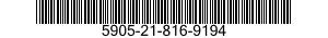 5905-21-816-9194  5905218169194 218169194