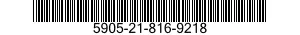 5905-21-816-9218  5905218169218 218169218