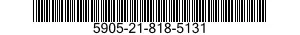 5905-21-818-5131 RESISTOR,FIXED,WIRE WOUND,INDUCTIVE 5905218185131 218185131