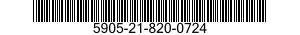 5905-21-820-0724  5905218200724 218200724
