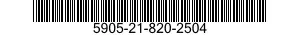 5905-21-820-2504  5905218202504 218202504