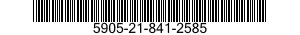5905-21-841-2585 RESISTOR,VARIABLE,WIRE WOUND,NONPRECISION 5905218412585 218412585