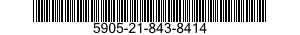 5905-21-843-8414 RESISTOR,FIXED,WIRE WOUND,INDUCTIVE 5905218438414 218438414
