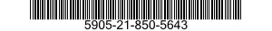 5905-21-850-5643  5905218505643 218505643