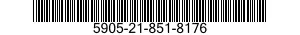 5905-21-851-8176 RESISTOR,FIXED,WIRE WOUND,INDUCTIVE 5905218518176 218518176