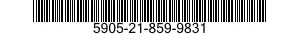 5905-21-859-9831  5905218599831 218599831