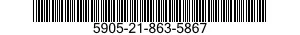 5905-21-863-5867  5905218635867 218635867
