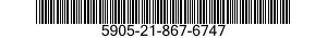 5905-21-867-6747  5905218676747 218676747
