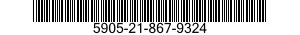 5905-21-867-9324 RESISTOR,FIXED,FILM 5905218679324 218679324
