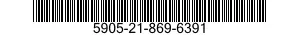 5905-21-869-6391 RESISTOR,FIXED,COMPOSITION 5905218696391 218696391