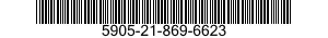 5905-21-869-6623 RESISTOR,FIXED,COMPOSITION 5905218696623 218696623