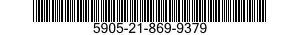 5905-21-869-9379 RESISTOR,FIXED,FILM 5905218699379 218699379