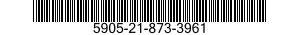 5905-21-873-3961 RESISTOR,FIXED,WIRE WOUND,INDUCT 5905218733961 218733961