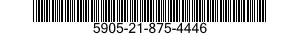 5905-21-875-4446 RESISTOR 5905218754446 218754446