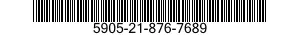 5905-21-876-7689 RESISTOR,FIXED,WIRE WOUND,NONINDUCTIVE 5905218767689 218767689