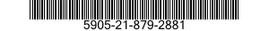 5905-21-879-2881 RESISTOR,VARIABLE,NONWIRE WOUND,NONPRECISION 5905218792881 218792881