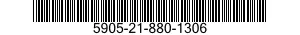 5905-21-880-1306 RESISTOR,FIXED,FILM 5905218801306 218801306