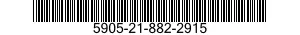 5905-21-882-2915 RESISTOR,FIXED,WIRE WOUND,INDUCTIVE 5905218822915 218822915