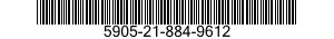 5905-21-884-9612 RESISTOR,VARIABLE,NONWIRE WOUND,NONPRECISION 5905218849612 218849612