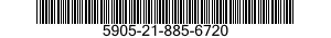 5905-21-885-6720 RESISTOR,FIXED,FILM 5905218856720 218856720
