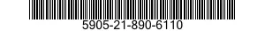 5905-21-890-6110 RESISTOR,VARIABLE 5905218906110 218906110