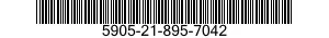 5905-21-895-7042 RESISTOR,FIXED,FILM 5905218957042 218957042