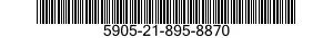 5905-21-895-8870 RESISTOR,FIXED,WIRE WOUND,NONINDUCTIVE 5905218958870 218958870