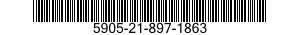 5905-21-897-1863 RESISTOR,FIXED,COMPOSITION 5905218971863 218971863