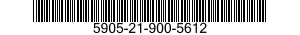 5905-21-900-5612 RESISTOR,FIXED,FILM 5905219005612 219005612